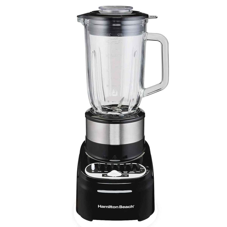 Hamilton Beach 14 Speed Glass Jar Blender Black Lucky Store