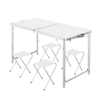 Inklapbare Tafel met Stoelen Set