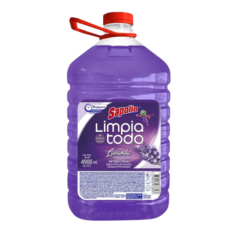 11100399 (1) Sapolio Allesreiniger Lavender 4.9 Liter - Afbeelding 1