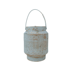 Metalen Theelichthouder 9x15 cm