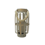 Metalen Kaarshouder 9x25 cm