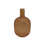 Glazen Bloemenvaas Bruin 4x26 cm