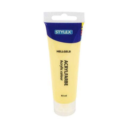 Stylex Acrylverf op Waterbasis - Pastel Geel 83ml