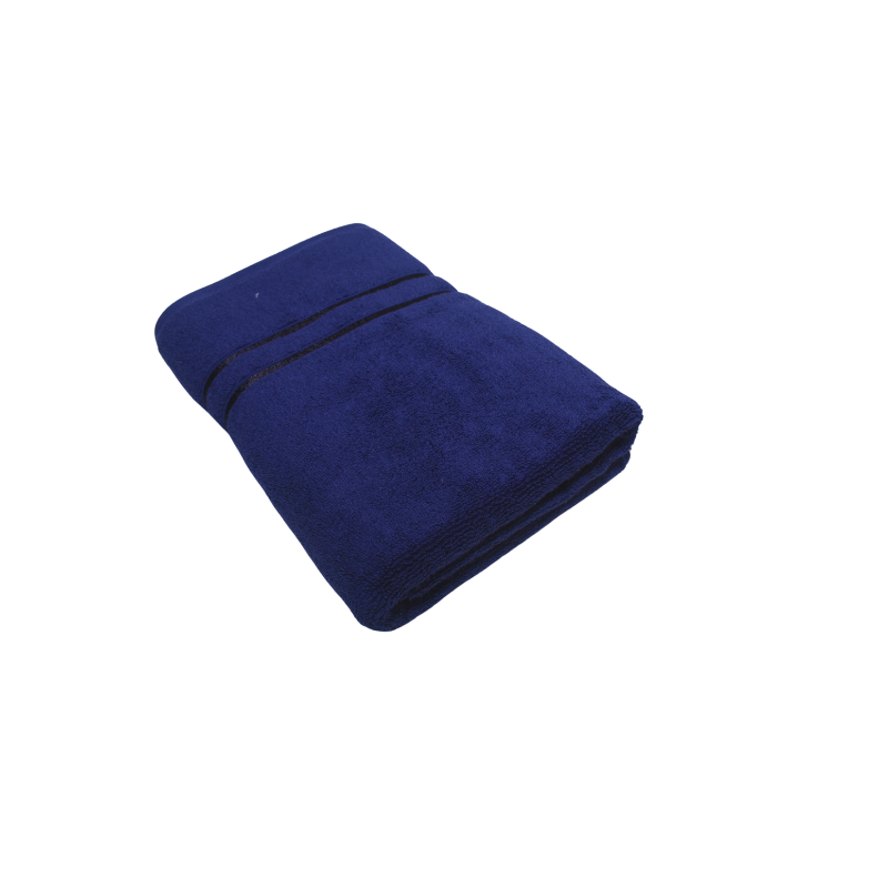 7453116040720 HPC Polo Baddoek 70x138 cm Navy - Afbeelding 1