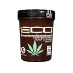 Eco style Styling Gel Cannabis, Black Castor & Olive Oil 946ml