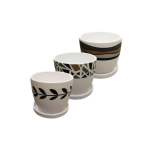 Bloempot in Diverse Print Per Stuk