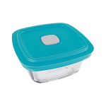 Nadir Glazen Bewaarbakje met Deksel 0727 - 2 Liter