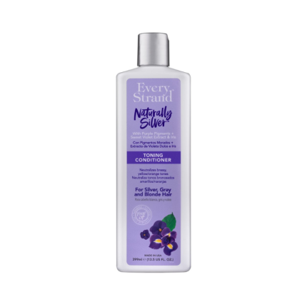 Every Strand Toning Conditioner For Silver, Gray and Blonde Hair 399ml