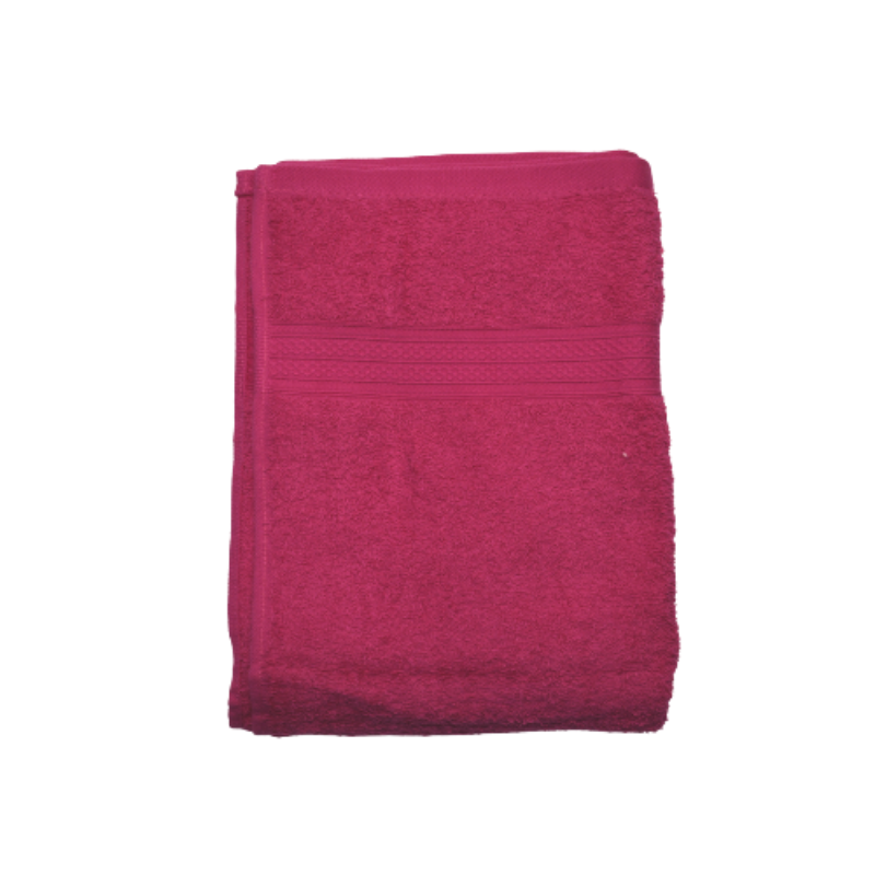 8369605358858 Home Trends Baddoek 40x60 cm Hot Pink - Afbeelding 1