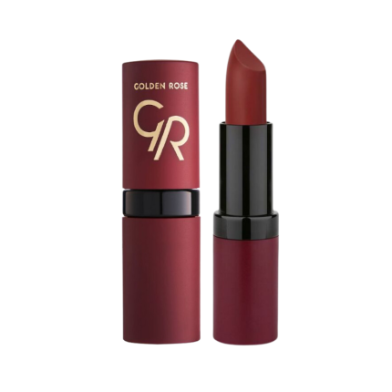 Golden Rose Velvet Matte Lipstick 22 Mid Red