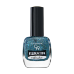 Golden Rose Keratin Glitter Nail Color 409
