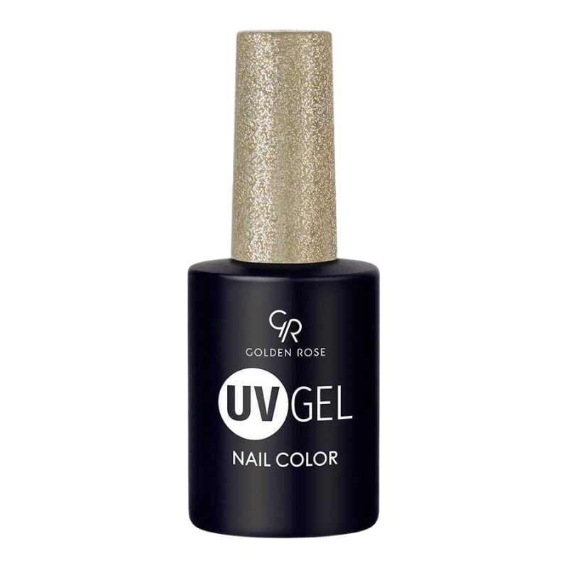 8691190491222 Golden Rose UV Gel Nail Color Glitter 203 - Afbeelding 1