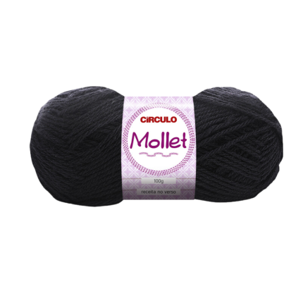 Circulo Wolgaren Mollet Preto 100g