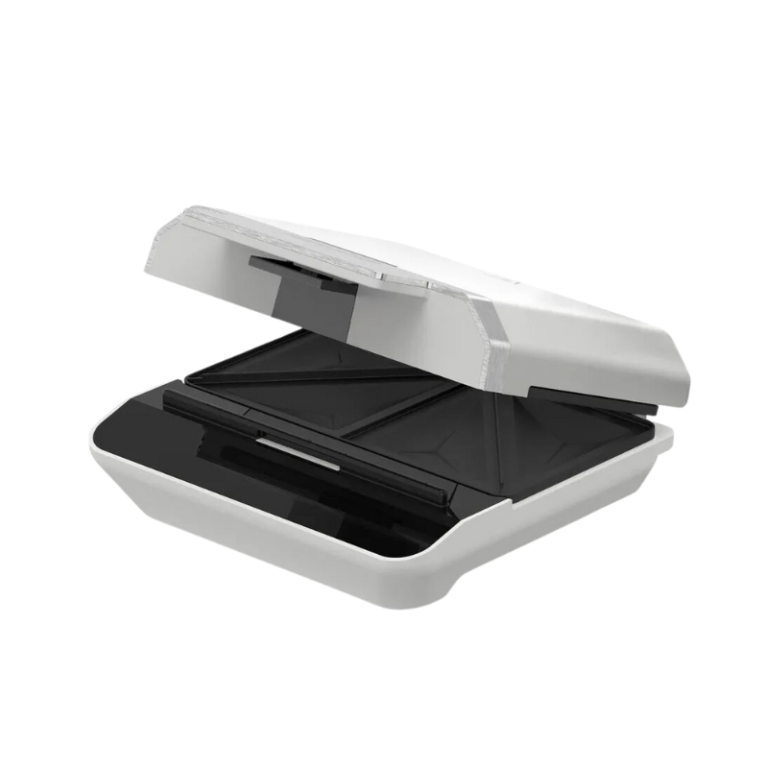 Hoe een elektrische tosti-ijzermachine te gebruiken, dat deze naast