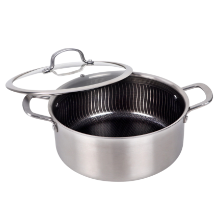 Brentwood Hybrid Braadpan met Deksel 5.7 Liter
