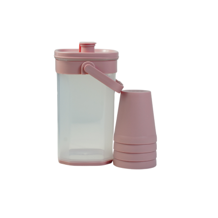 Waterfles met 4 Kannen