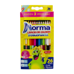 Norma Tweekleurige Kleurpotloden 13 Stuks