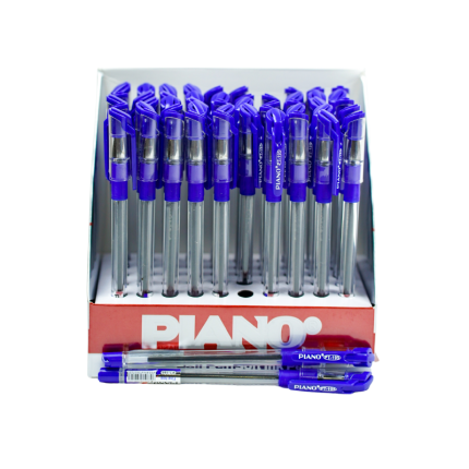 Piano Ball Pen Blauw PT-195 per Stuk