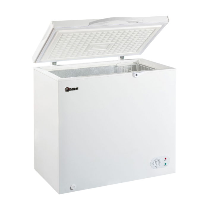 KEG diepvrieskist 7.4 cu.ft. wit energiezuinig