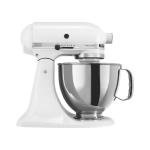 Kitchen Aid Staande Mixer met Kantelbare Kop 4.7 Liter Wit