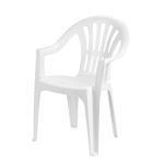 PG Plastic Tuinstoel Kona Wit