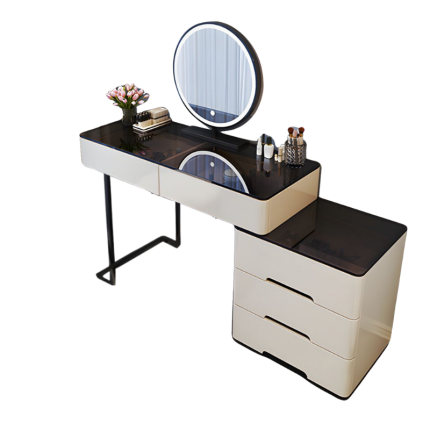 Kaptafel met Spiegel en Verlichting