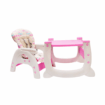 Verstelbare Kinderstoel met Eetblad Rose – 115×65×75 cm - Afbeelding 2