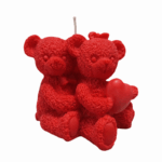 Love Bears Kaars 8.5×6×7.5 cm