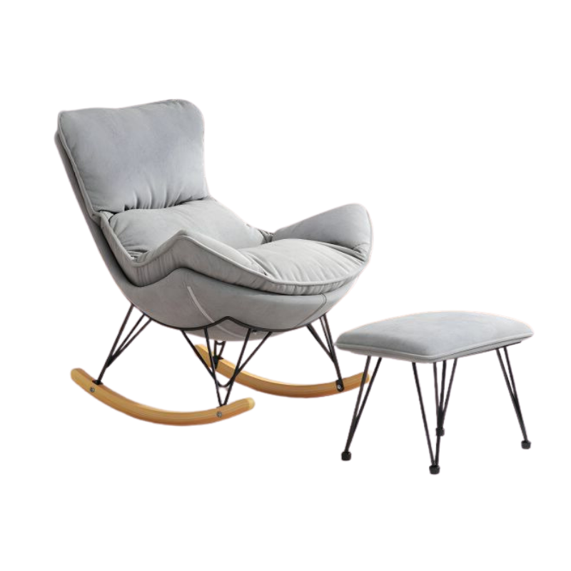 L0914002 Schommelstoel met Krukje - Afbeelding 1