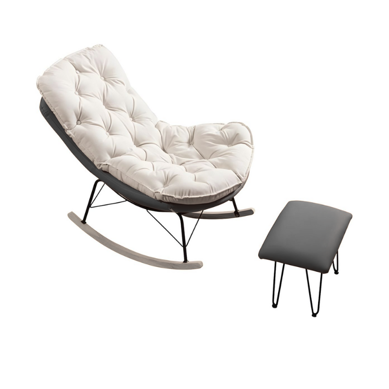 L0914004-1 Schommelstoel met Krukje - Afbeelding 1