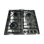 Milexus Inbouw Gaskookplaat met 4 Branders Grijs