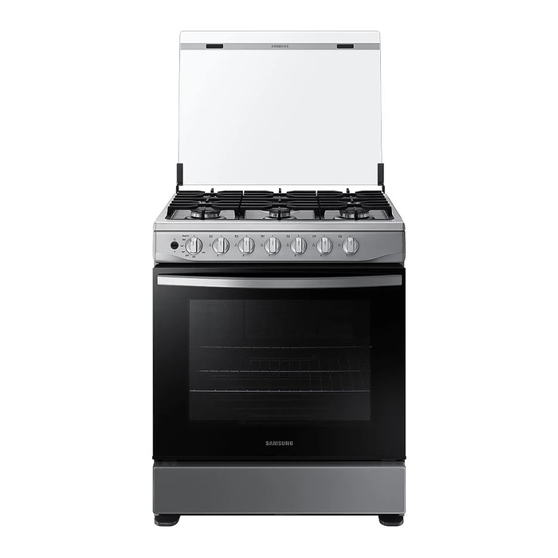 NX52T3510LVAP Samsung Gasfornuis met 6 Branders - 30 inch - Afbeelding 1
