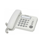 Panasonic Bedrade Telefoon Wit
