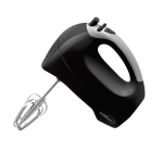 Premium Levella Elektrische Handmixer 5 Snelheden Zwart