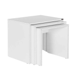 Adore Driedelige Bijzettafel Set Wit