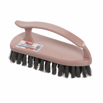 Fanatik Sembol Schoonmaakborstel met Handvat – roze borstel met stevige kunststof haren