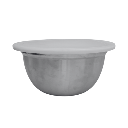 Home Basics Stainless Kom met Deksel 30cm