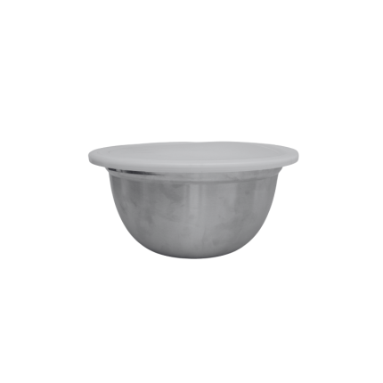 Home Basics Stainless Kom met Deksel 14cm