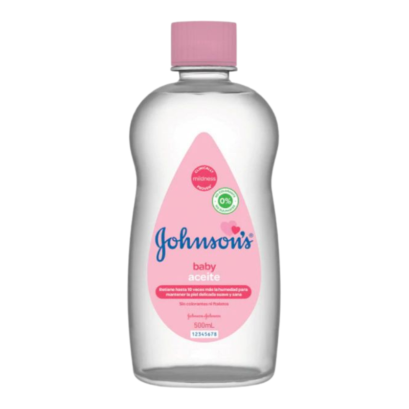 3574669909099 Johnson's Babyolie 500 ml - Afbeelding 1