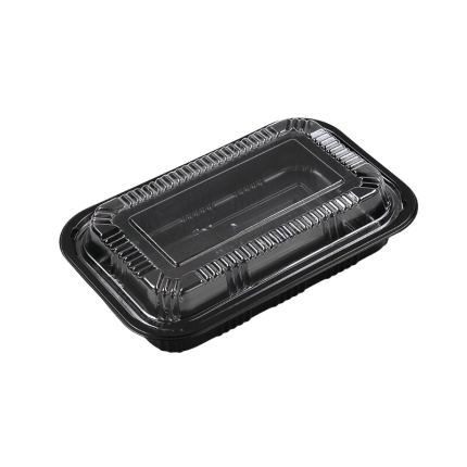 Plastic Vierkante Bakje 500ml