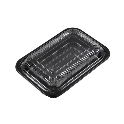 Plastic Vierkant Bakje 750ml