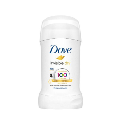 Dove Invisible Dry Deodorant Stick 40ml