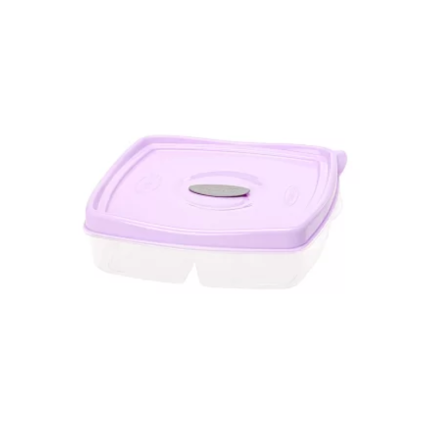 Plasvale Plastic Lunchbox met 3 Compartimenten 1.2 Liter
