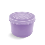 Plasvale Plastic Ronde Potje met Schroefdop 0.4 liter