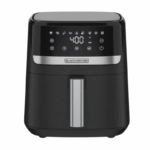 BLACK+DECKER Purifry 2 liter airfryer zwart met digitaal touchscreen