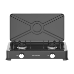 Premier Vrijstaande Gaskookplaat EF-8746G met 2 branders – compact tafelmodel