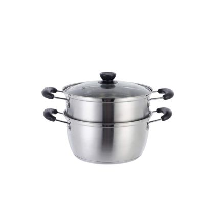 Stapelbaar Steamer Pot met Deksel 24 cm