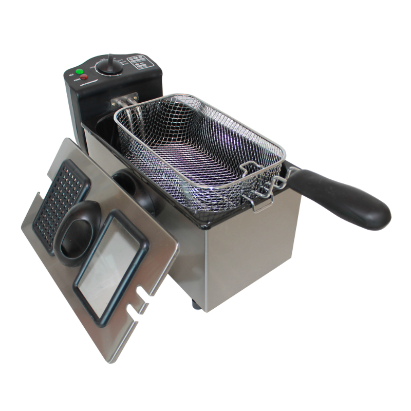 FRD6803 Premier Elektrische Friteuse FRD-6803 – 3.5 liter inhoud met mand en deksel