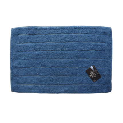 Summit Badmat Stripe 50x80 cm Royal Blue