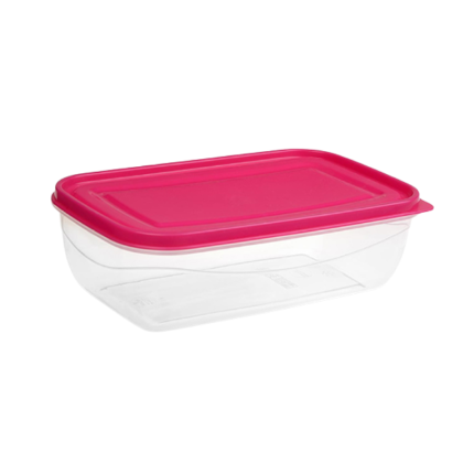 Ucsan Plastic Rechthoekig Bakje met Deksel 800 ml